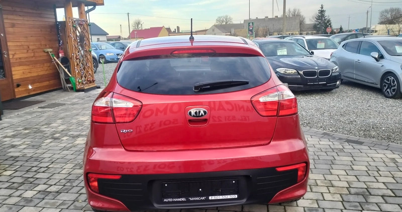 Kia Rio cena 31900 przebieg: 99137, rok produkcji 2015 z Krośniewice małe 436